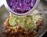 A picture of step 10 of Mexican Platter-Tangy Rajma Curry and Mexican Rice.
