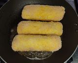 A picture of step 7 of Cheesy Kabab Bread Roll.
