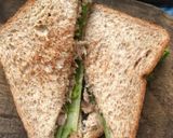 Foto langkah ke 6 dari resep Tuna Sandwich Diet Simple.