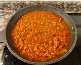 Foto del paso 7 de la receta Spaghettis picantes a la boloñesa sin gluten