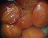 A picture of step 1 of Tomato curry or Saar.