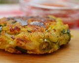 A picture of step 8 of Oats, Spinach and Dal Patties.