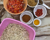 A picture of step 1 of Datun Kanzo.