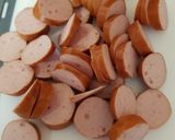 A picture of step 2 of My Smoked Sausage & peppercorn Sauce Pasta. 💛.