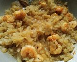 A picture of step 4 of Bottle Gourd Prawns.