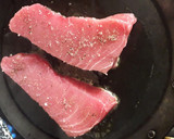 Foto del paso 1 de la receta: Filete de atún al pesto