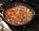 A picture of step 2 of Cottage Pie.