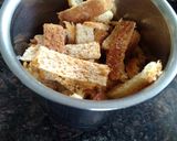 A picture of step 2 of Bread crumbs.