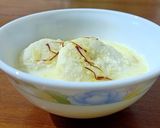 A picture of step 4 of Rasmalai.