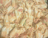 Foto del paso 5 de la receta: Pasta con verdura y gambas