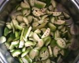 A picture of step 1 of Spiny gourd bhaji (Kankoda).
