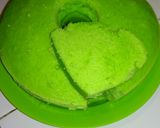 Foto langkah ke 5 dari resep Bolu pandan irit telur.