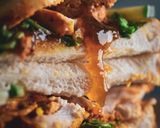 A picture of step 3 of Tandoori Chicken Sandwich (Using Leftovers).