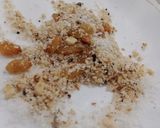 A picture of step 2 of Chocolates in jem and nuts.