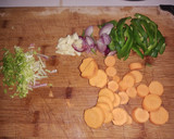 Foto del paso 1 de la receta: Costillas de cerdo con zanahoria