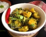 A picture of step 4 of Chingri Macher Dum (Prawn Cooked in Dum - Bong Style).