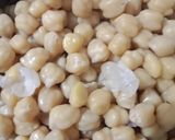 A picture of step 1 of Chole masala (no onion, no garlic).