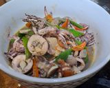 Foto langkah ke 7 dari resep Cumi Masak Hitam.
