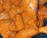 A picture of step 1 of Chicken Korma.