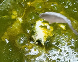 A picture of step 6 of Resto style palak paneer.