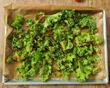 รูปขั้นตอนการทำที่ 3 ของ เคลอบกรอบ Kale chips