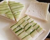 A picture of step 3 of Teatime Cucumber Sandwich.