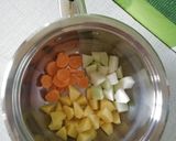 Könnyű zöldségleves🍲 recept fázis 1 fotója