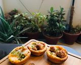 A picture of step 4 of Mini Pizza Tarts.