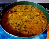 A picture of step 8 of Turai-Mushroom Curry.