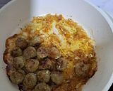 عکس مرحله 1 از دستور کوفته با سس رب انار