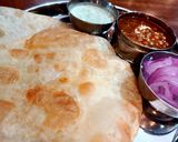 A picture of step 8 of Lahori Chole Bhature.