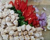 Foto langkah ke 3 dari resep Tumis Bunga Pepaya/Kembang Kates tidak pahit.