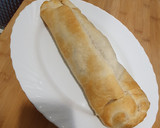 Foto del paso 6 de la receta: Hojaldre relleno de solomillo de cerdo, jamón serrano y manzana