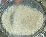 A picture of step 2 of Kaju Katli.