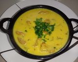 प्याज़ पकौड़े वाली कढ़ी (Pyaz pakode wali kadhi recipe in Hindi) रेसिपी चरण 6 फोटो