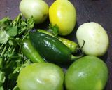 Foto del paso 1 de la receta: Salsa verde ranchera bien brava con pulque o tequila