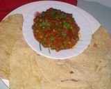 A picture of step 7 of Green peas MakhaniCurry.