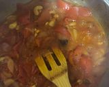 A picture of step 2 of Shahi Paneer.