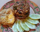 Foto langkah ke 5 dari resep Nasi Goreng Gila Tongkol suwir.