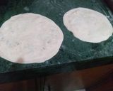 A picture of step 2 of Paneer Paratha.