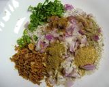 A picture of step 1 of Bajra Roti.
