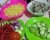 Foto langkah ke 1 dari resep Sambalado udang pete.