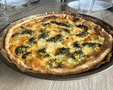 Une image de l'étape 4 de Tarte brebis, pommes de terre et brocolis.
