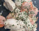 Une image de l'étape 4 de Curry vert de poulet & carottes express.