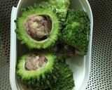 Hình bước làm 3 của món Canh khổ qua dồn thịt