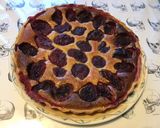 Une image de l'étape 8 de Tarte aux pêches de vigne et mascarpone (pâte sablée au mascarpone).