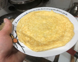 Foto del paso 5 de la receta: Falsa lasaña de tortilla y pollo picado