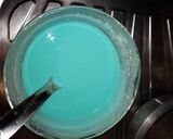 A picture of step 4 of Blue Berry Vanilla Pancakes.