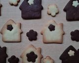 Foto del paso 4 de la receta: Galletitas de manteca combinadas, vainilla y cacao