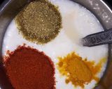 A picture of step 3 of Veg handi biryani.